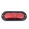 Truck-Lite 60 Series, Led, Red, Oval, 26 Diode, Stop/Turn/Tail, Black Flange Mount, Fit N Forget S.S., 12V 60256R - alternate 4